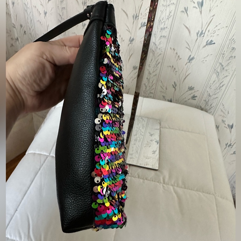 Victoria's Secret Multi-Color Sequin Clutch - image 6